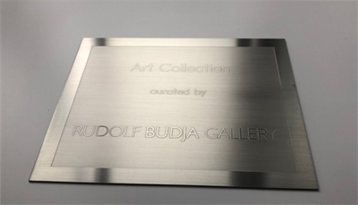 金屬標牌的絲印和電鍍工藝